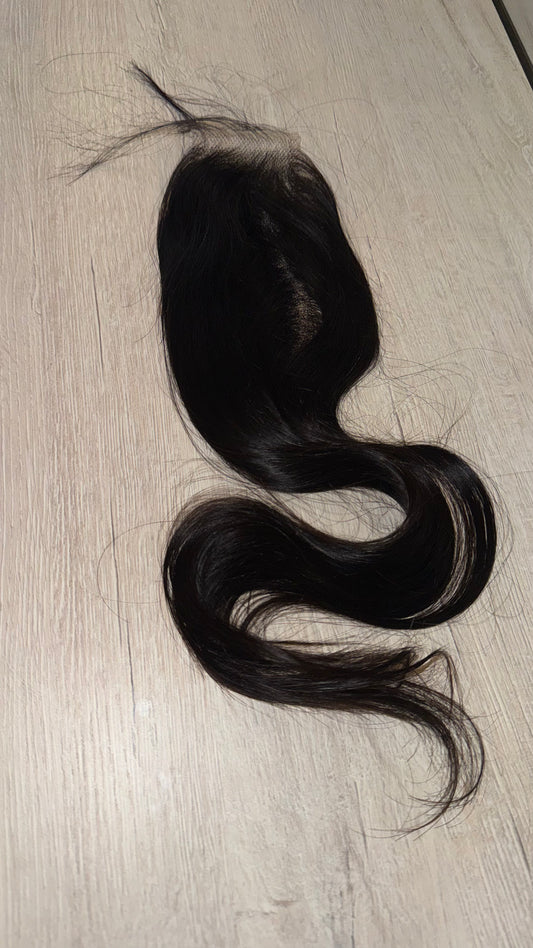 Virgin Human Hair 2*6 Hd lace Closure